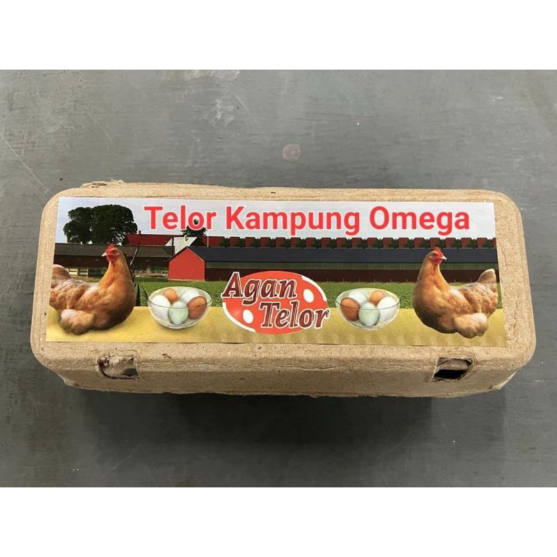 TELUR AYAM KAMPUNG SUPER  ISI 10 BUTIR