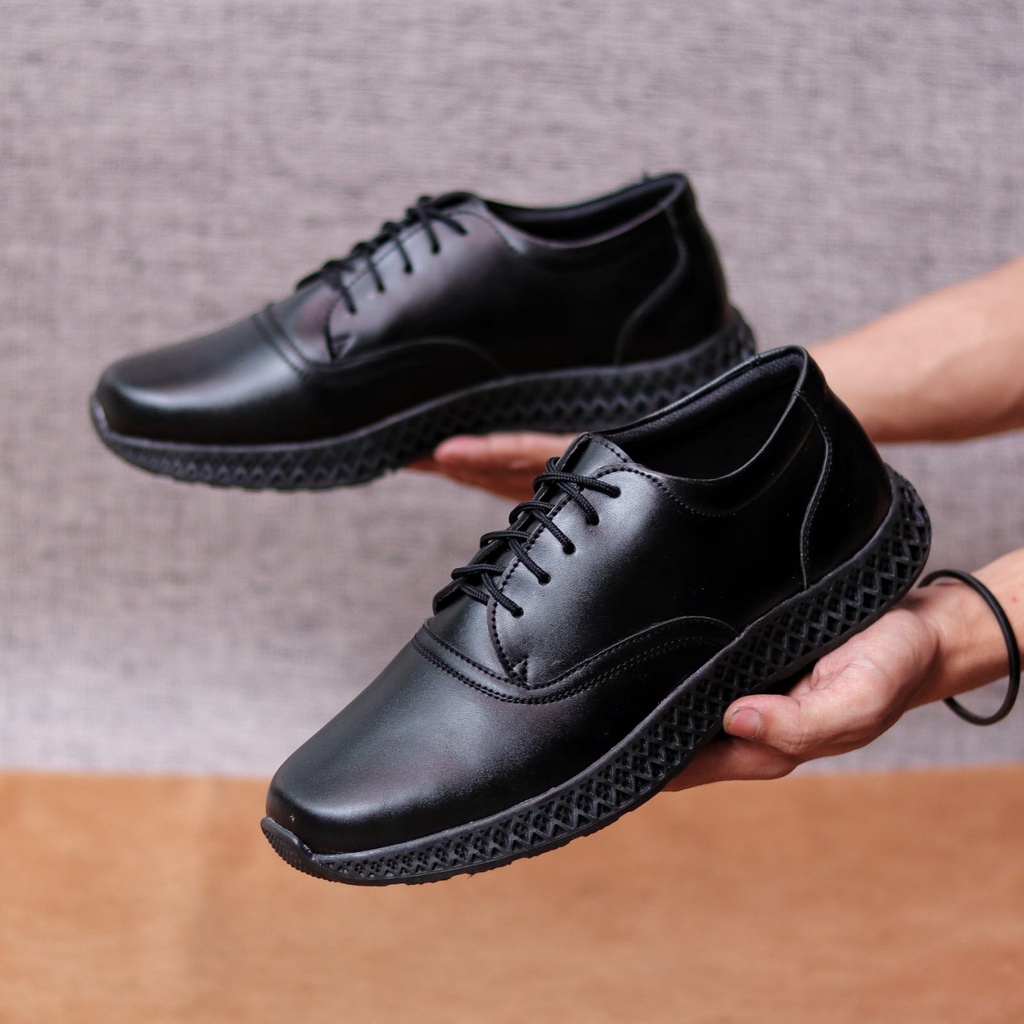 ALVE Sepatu Kasual Formal Pria Pantofel CaSUAL Kerja Kantor Kuliah Trendy Simple Murah