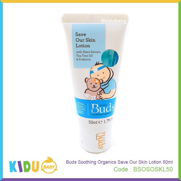 Buds Organics Save Our Skin Lotion 50ml Kidu Baby