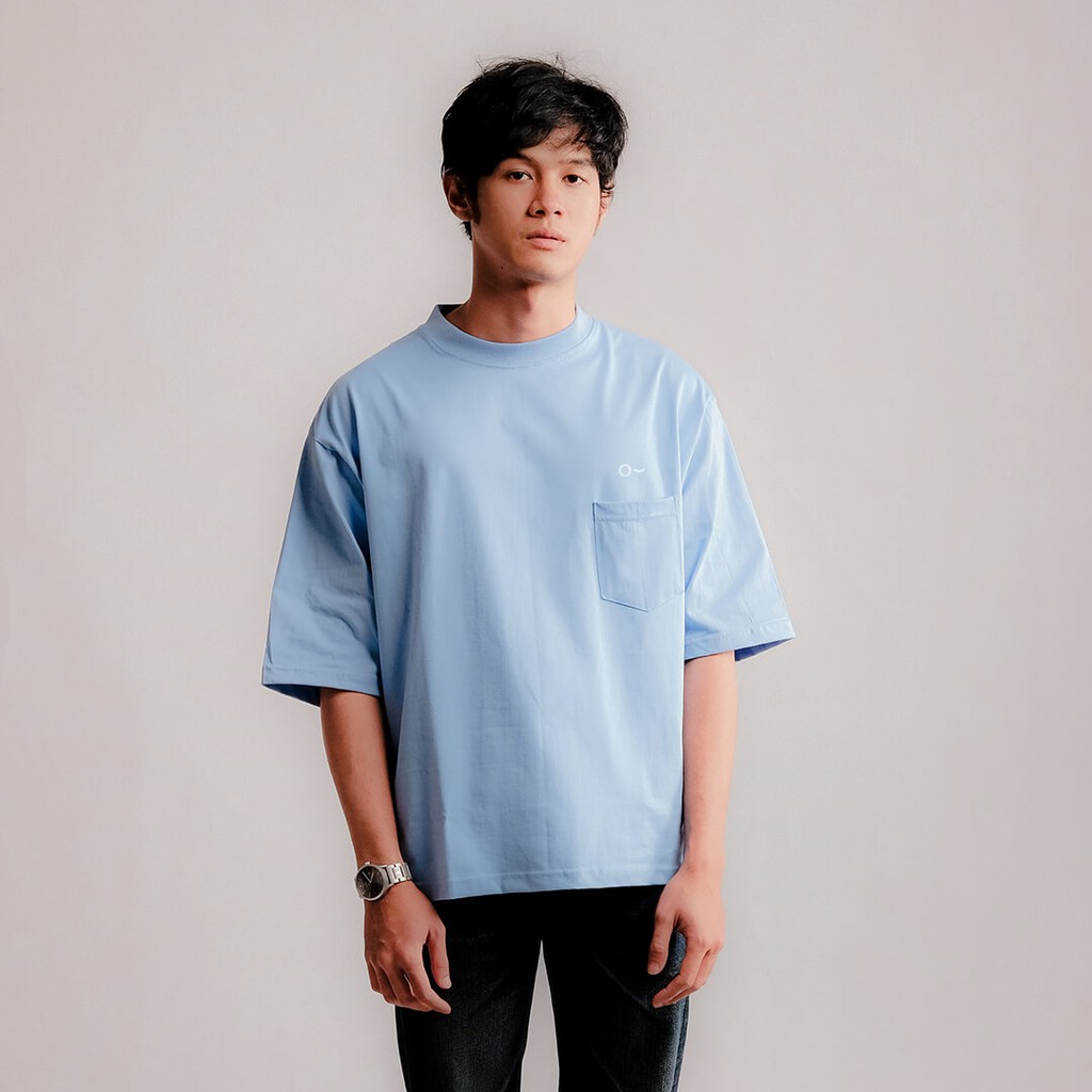 JOHNJILL - Kaos Oversize Short Sleeve + saku