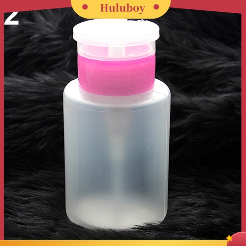 Huluboy Huluboy♡ Botol Dispenser Pompa Kosong 150ML Untuk Pembersih Kutek UV GEL