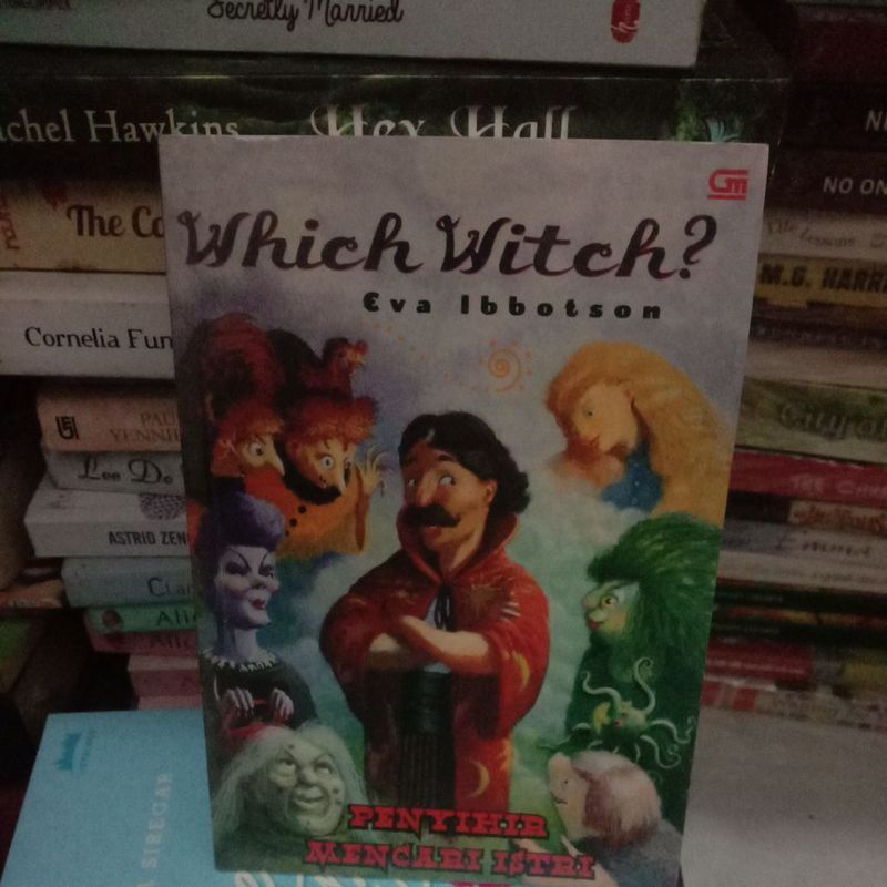 seri novel fantasi anak eva ibbotson penyihir mencari istri