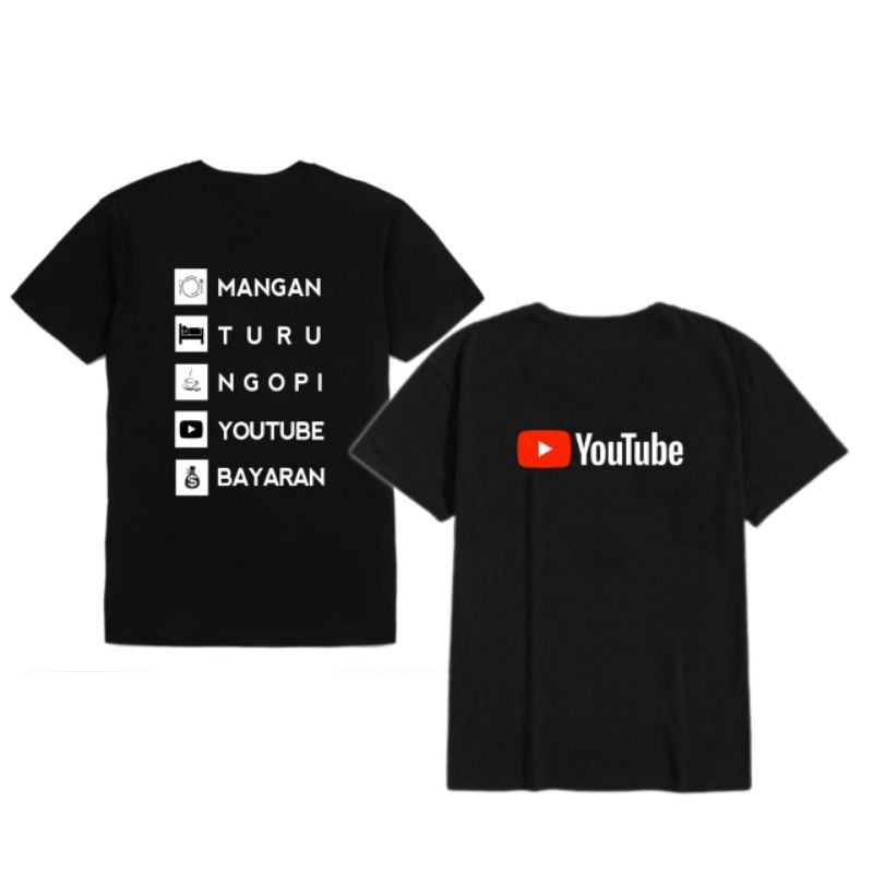 KAOS MANGAN TURU NGOPI YOUTUBE BAYARAN