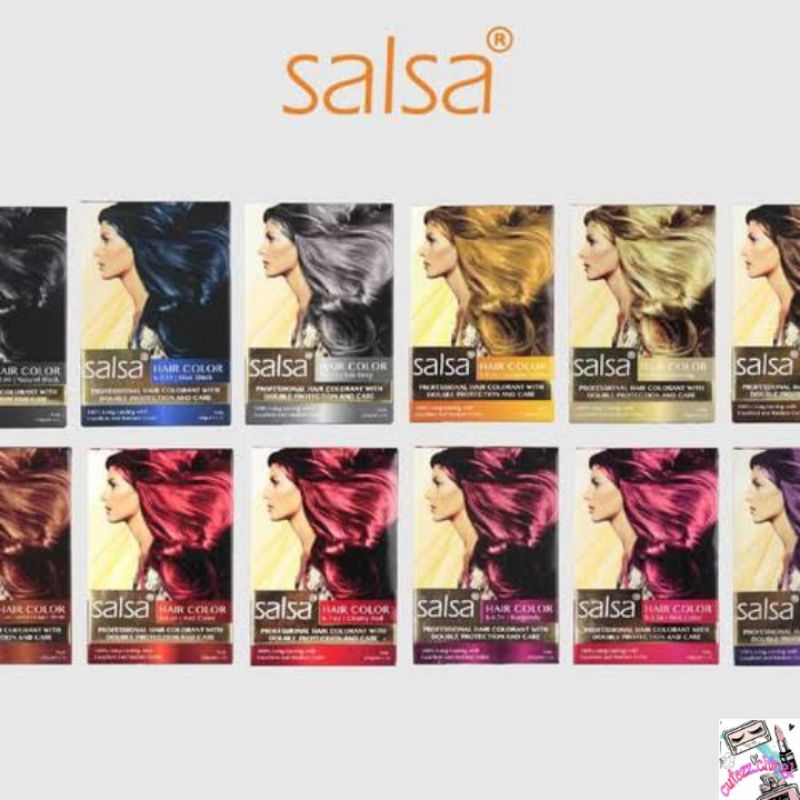 ☃Cutezz_Ching1☃Salsa Hair Color-Pewarna Rambut