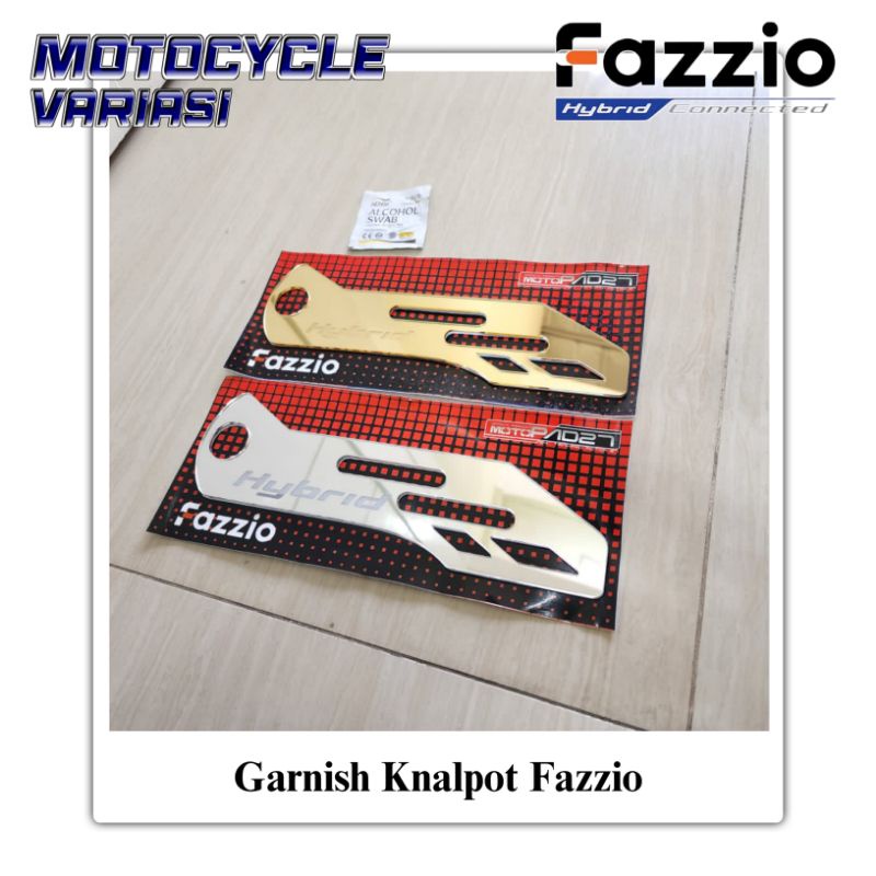 Garnish Knalpot Fazzio Muffler Garnish Cover Knalpot Fazzio