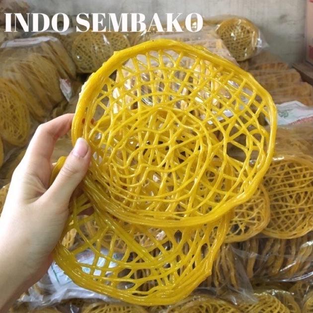 

Promo Awal tahun Kerupuk Mie Kuning Besar Asinan 1kg / Krupuk Mie Besar 1kg Promo Awal tahun
