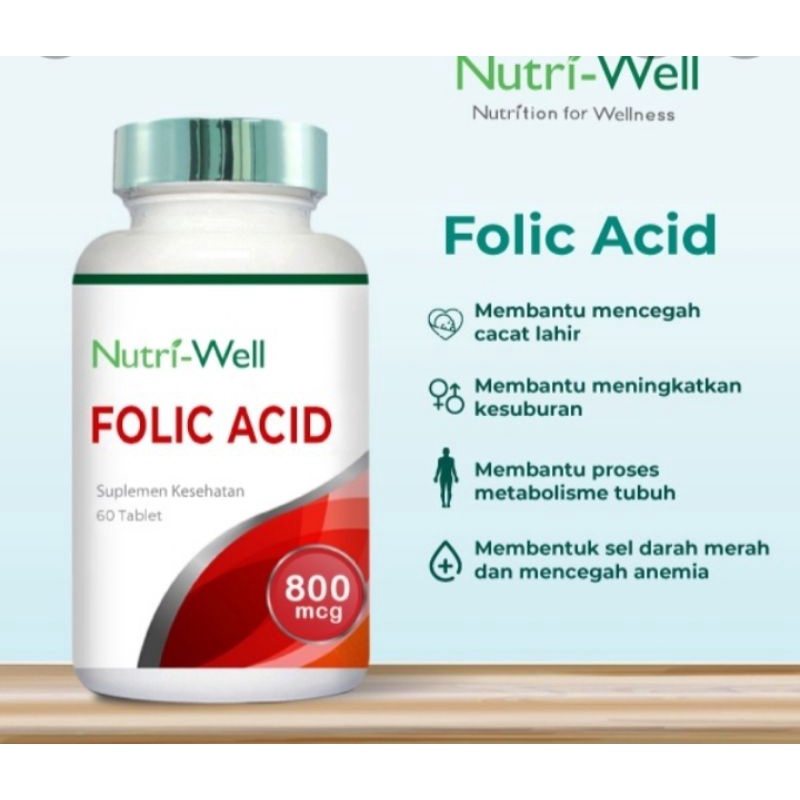 Nuyri Well Folic Acid 800mcg