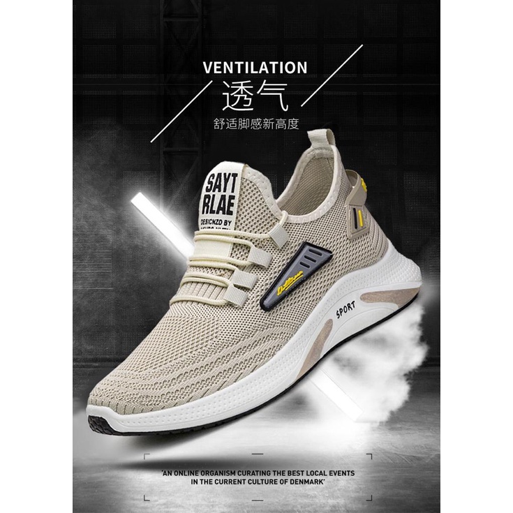 [ESSE] Import Sepatu Sneaker Pria fahion casual running &quot; 005 &quot;