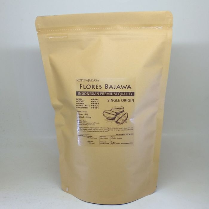 

KPY83 Kopi Fajarasa Flores Bajawa Biji Kopi Arabica 1 kg