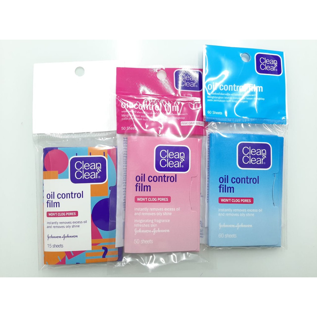Clean & Clear Oil Control Film (Kertas Minyak / Oil Paper) - (3581)