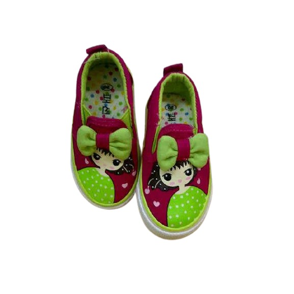 Minipetite Sepatu Kanvas Slip On Anak Perempuan SH1510