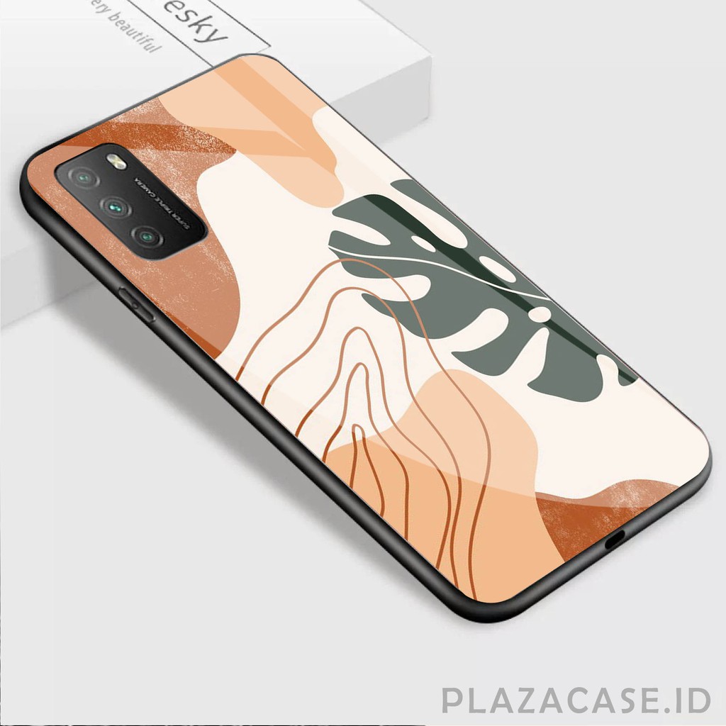 [K30] Soft Case Glass Kaca Aesthetic for Redmi POCO M3 NOTE 9 NOTE 9 PRO 9T 9C 9A NOTE 10 NOTE 8 7A