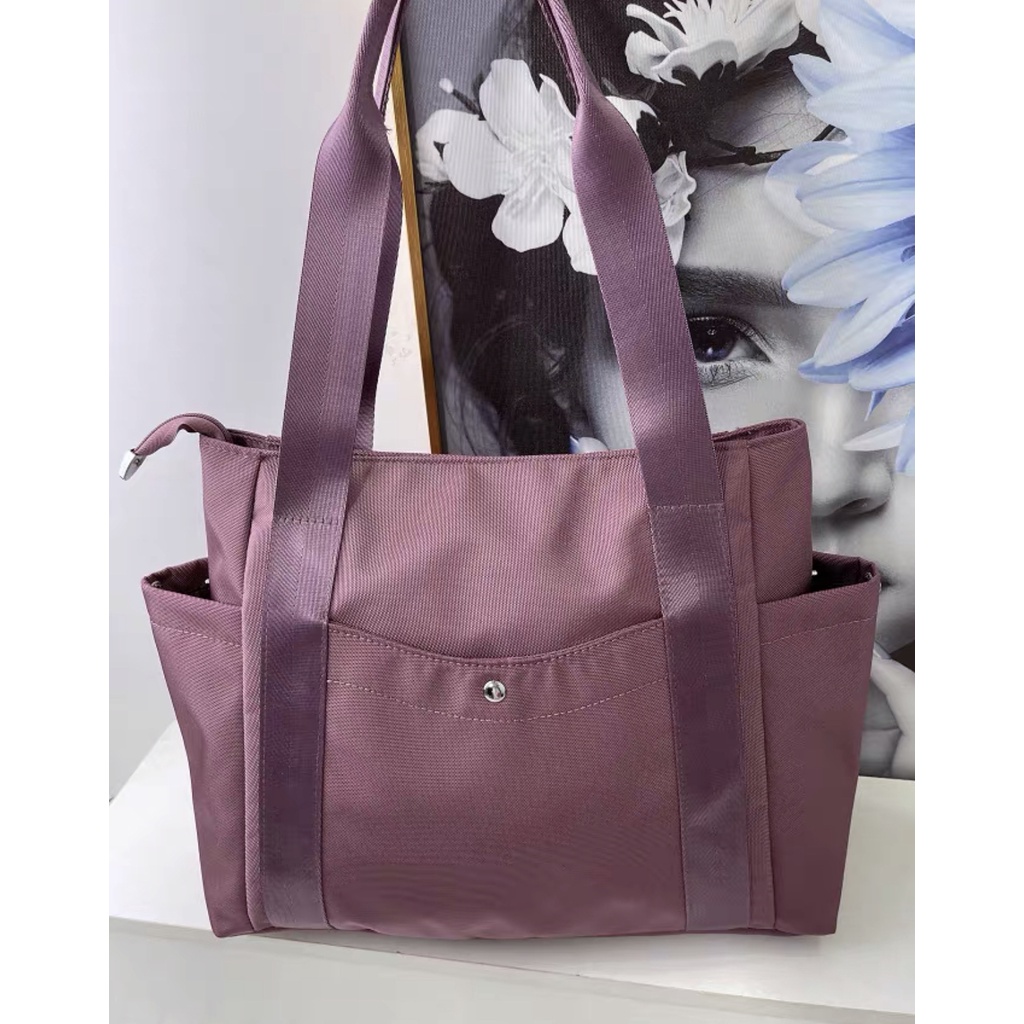 LUCKYMALL Tas Wanita Import Jinjing Travel Totebag Tote Bag CHIBAO CB1866 1866 Bahan Parasut Kualitas Super High Quality Brand Impor