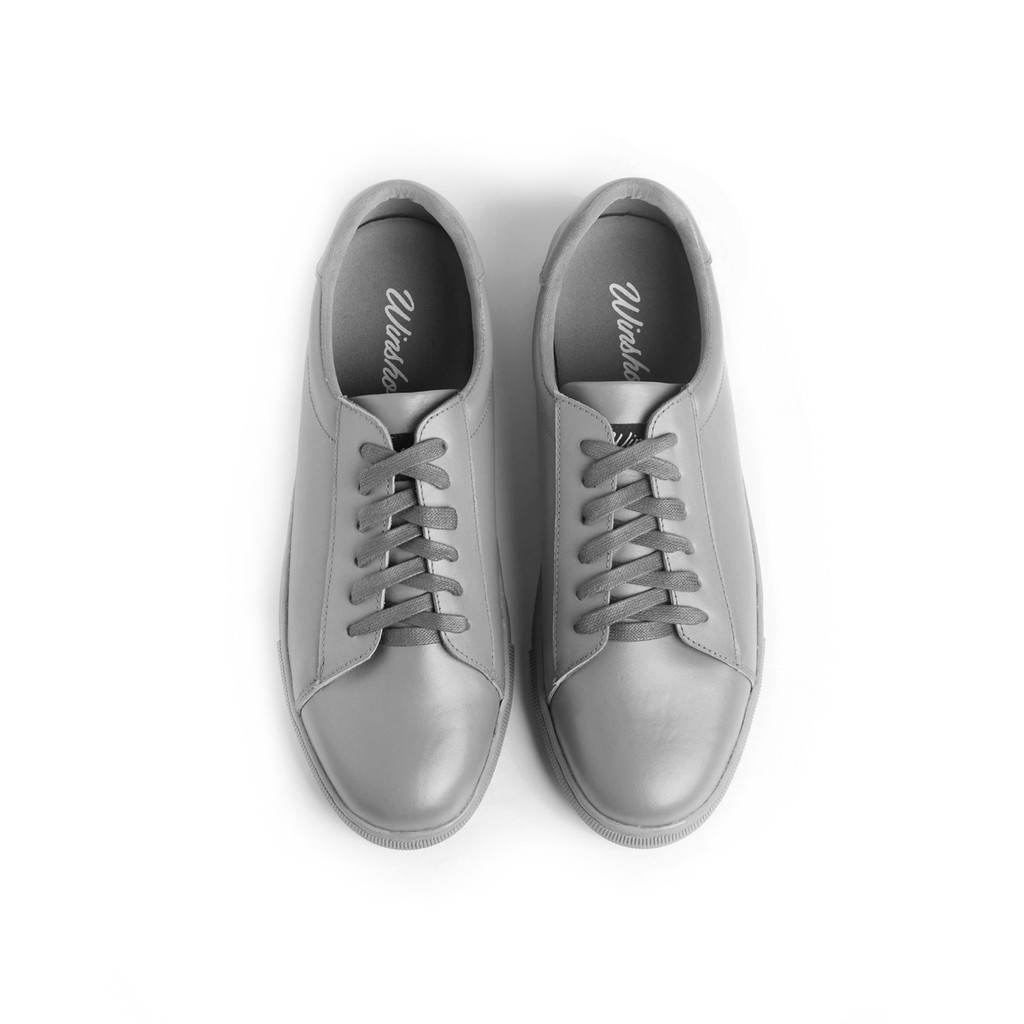 Sneakers Pria - Winshor - Oxmond - Full Grey