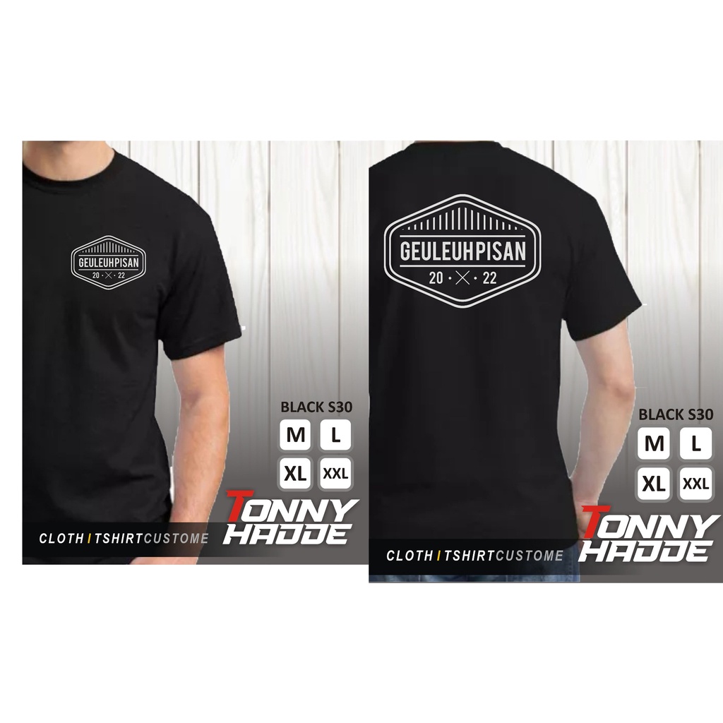 Kaos Tulisan Sunda Lucu Geuleh Pisan / Kaos Distro Pria Wanita Keren