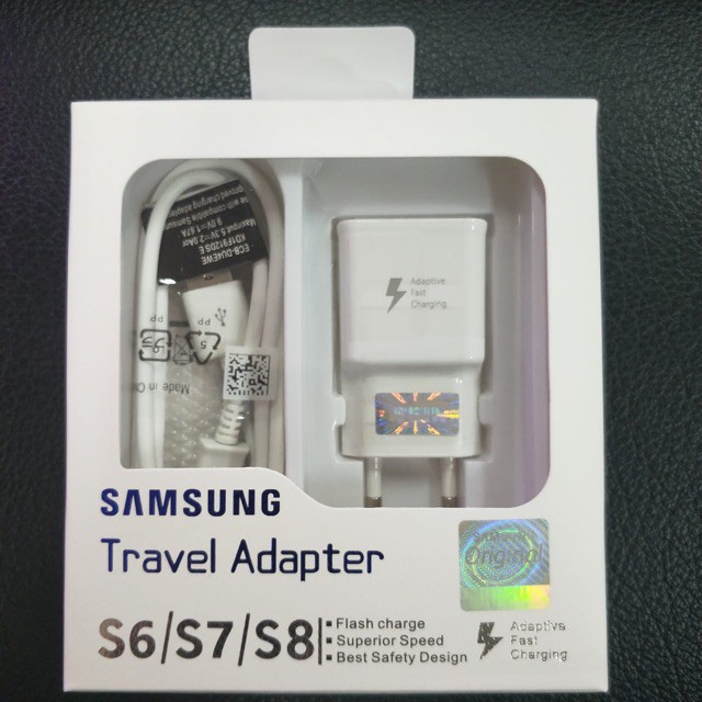 Charger Samsung Fast Charging 2.4Ampere Charger S6/S7/Note 8