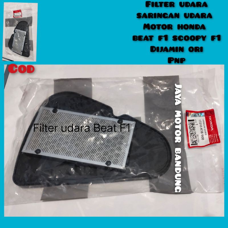 Filter udara Saringan Udara Motor Honda Beat F1 Ori Berkualitas Pnp Terbaru