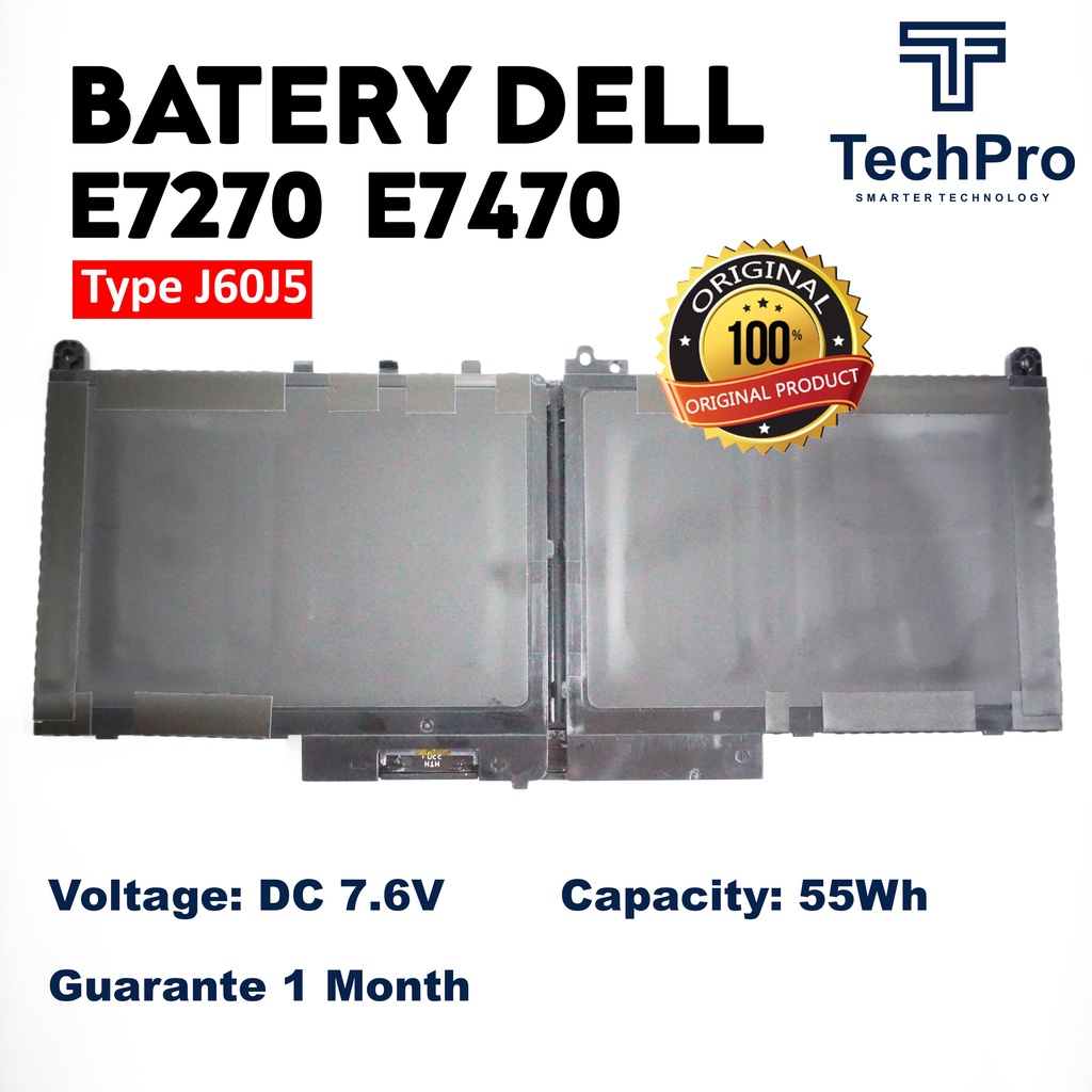 ORIGINAL BATERAI LAPTOP  DELL LATITUDE E7270 E7470