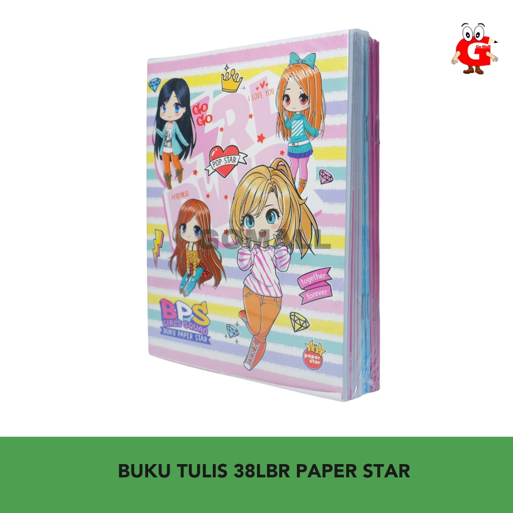 

Buku Tulis PAPERSTAR 38 Lembar / Buku garis 2
