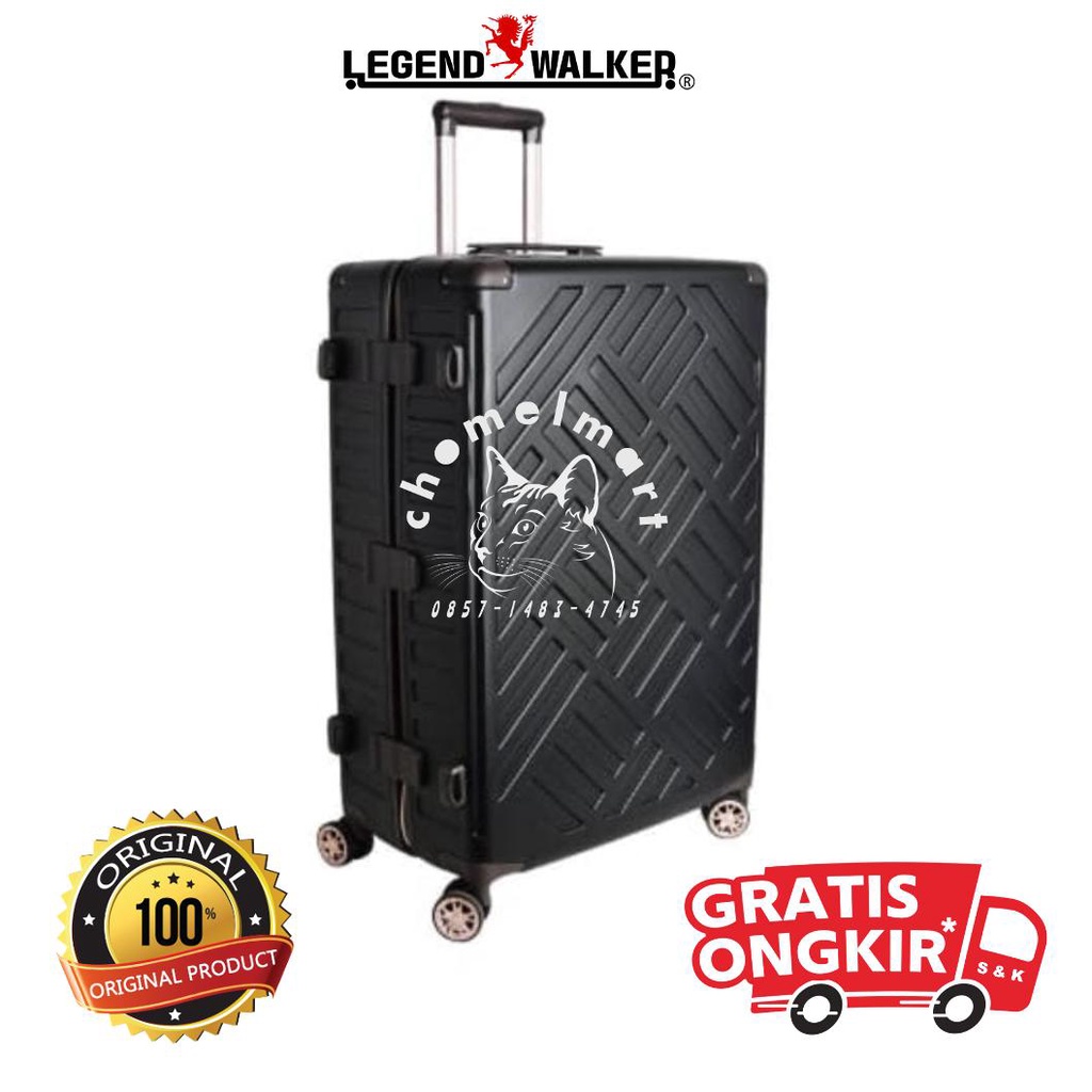 Legend Walker Koper Dengan Kunci Pengaman - Hitam