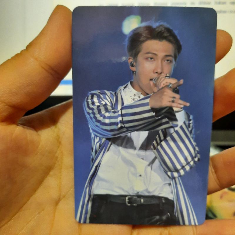 PC PHOTOCARD NAMJOON RM DVD LY LOVE YOURSELF IN SEOUL