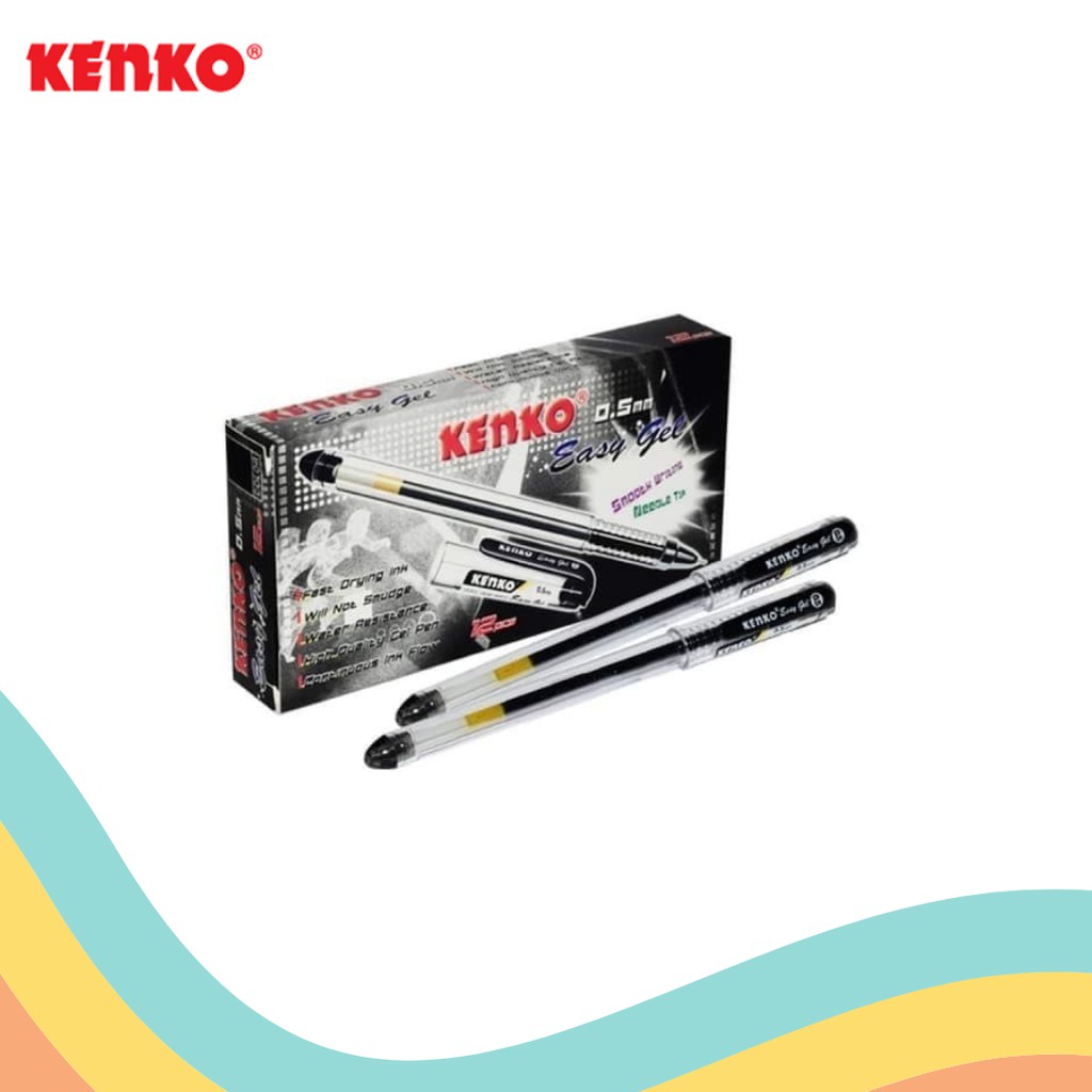 

GEL PEN KENKO EASY GEL (12 PCS)