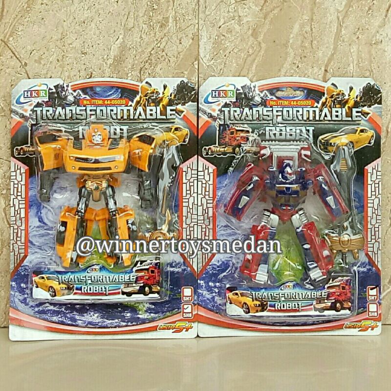 Mainan Robot Transformable HKR