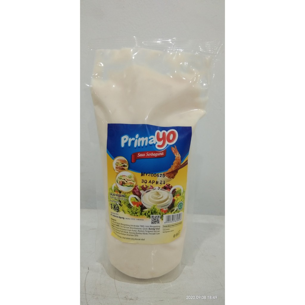 

Mayonaise Primayo 1Kg