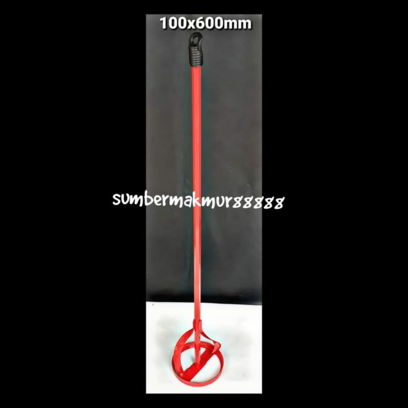 Pengaduk cat 100 x 600 mm tjap mata