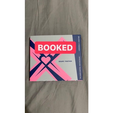 TXT Escape Together Album unsealed (Jewel Case)