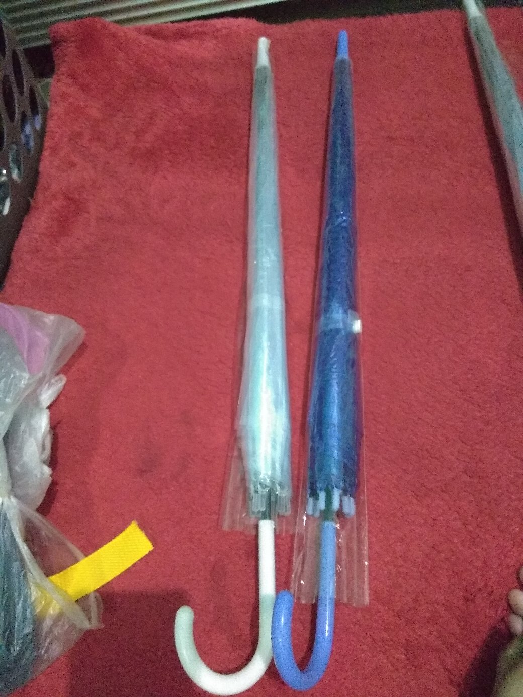 Payung Transparan Warna Panjang