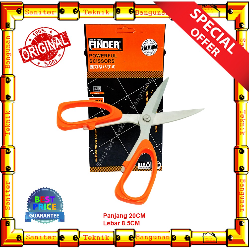 Gunting Serbaguna Finder FS001