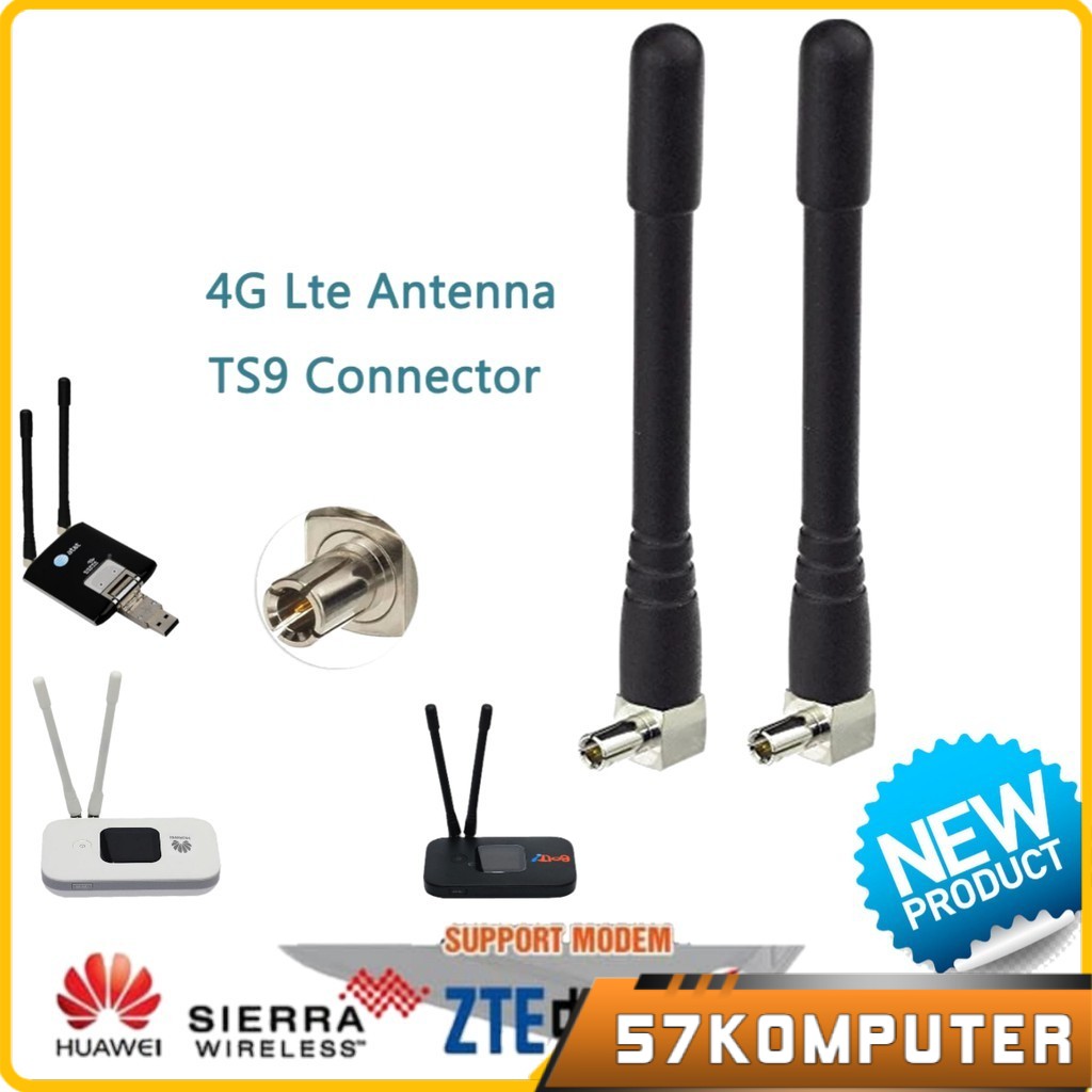 Antena Modem 4g Penguat Sinyal Mifi Modem Wifi Huawei Bolt Sierra ZTE Vodafone Terbaik