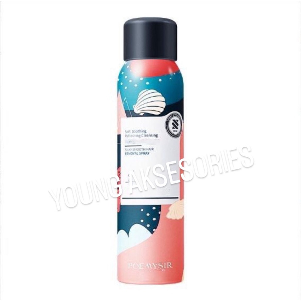 POEMYSIR HAIR REMOVAL SPRAY/PENGHILANG- PERONTOK BULU RAMBUT 150  ML