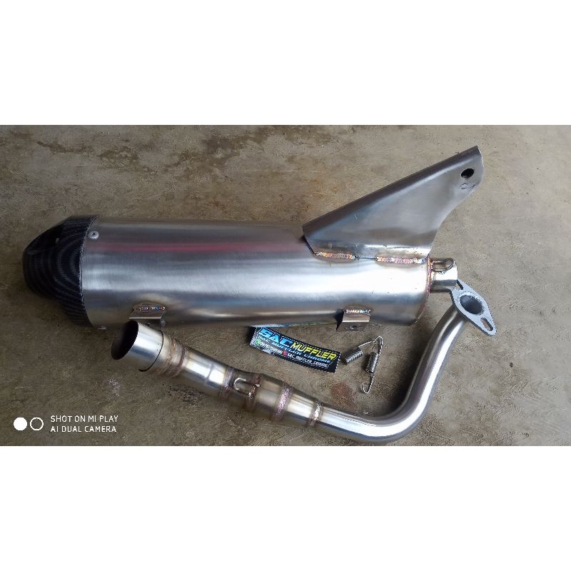 kenalpot tsukigi copy AHM beat scoopy varled full setenlis