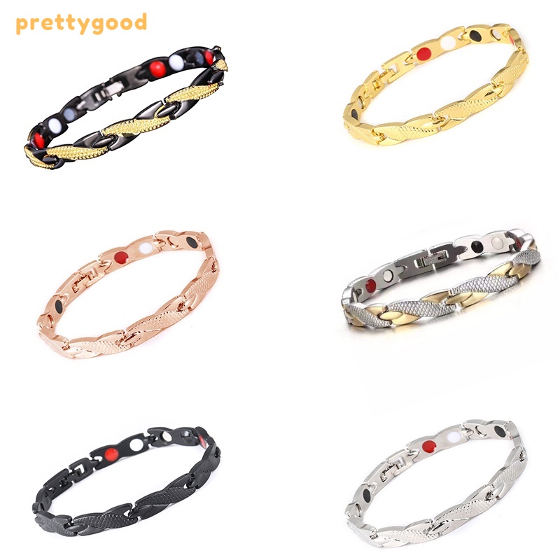 Gelang Pasangan Naga Pria Terapi Magnet Sederhana Dan Modis Baru Yang Dapat Dilepas - PD
