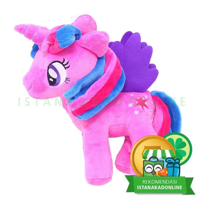 Boneka Karakter My Little Pony Twilight Sparkle 10" - Ungu