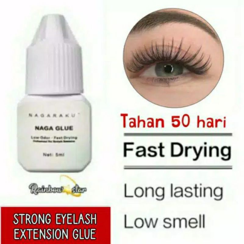 NAGA GLUE EYELASH EXTENSION / LEM BULU MATA TANPA  SAMBUNG