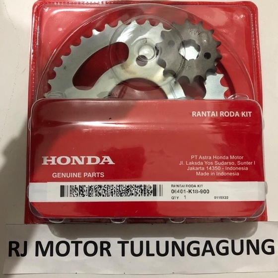 Gear Set/ Rantai Roda Kit Honda Verza - 06401K18900