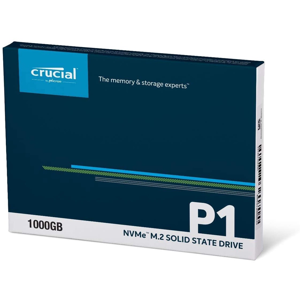 Crucial P1 1TB SSD 3D NAND M.2 2280 NVMe PCIe CT500P1SSD8