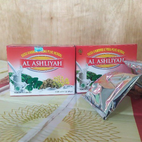 

Susu al ashliyah sachet