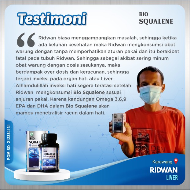 Obat Liver, Obat Liver Tradisional, Obat Liver Perut Membesar, Obat Liver Membengkak, Obat Liver Akut Dan Kronis, Obat Penyakit Kuning, Limpa, Hepatitis A-C, Liver Bengkak, Mengatasi Sakit Liver – Bio Squalene 100% Original BPOM