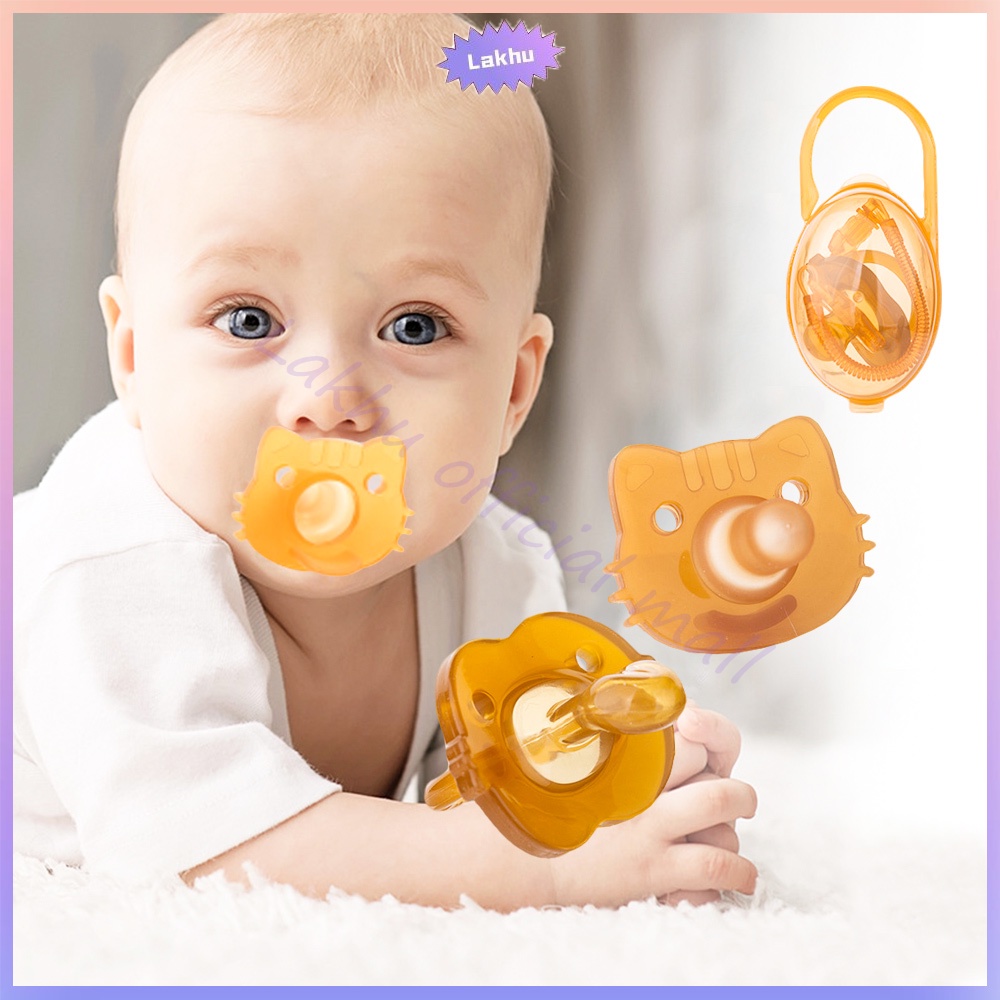 Lakhu dot bayi empeng pacifier empeng bayi geoeng round/dot empeng bayi perlengkapan dot baby pacifier