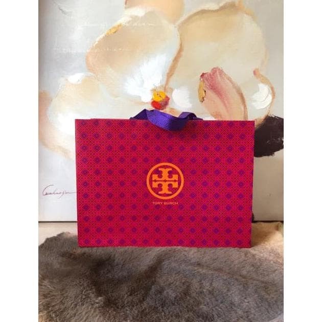 

(TERLARIS) Dijual Paperbag Tory Burch Original Pink Tbk
