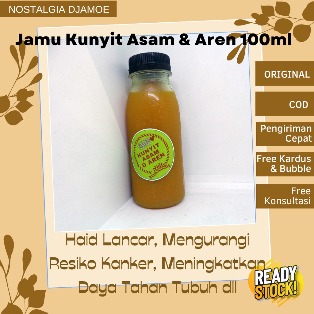 

Minuman Jamu Kunyit Kunir Asam Asem Nostalgia 100ml