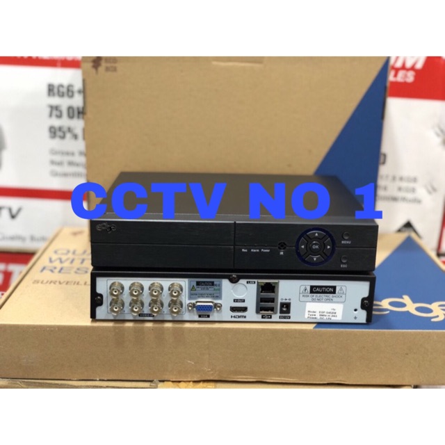 DVR EDGE 8CH 5MP 2560P 8 CHANEL 5 MEGAPIXCEL