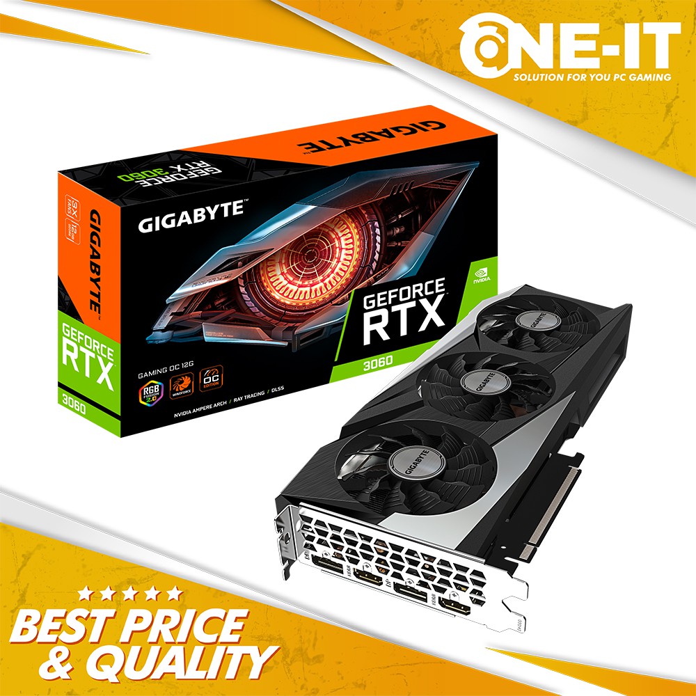 VGA / GPU Gigabyte RTX 3060 GAMING OC 12GB