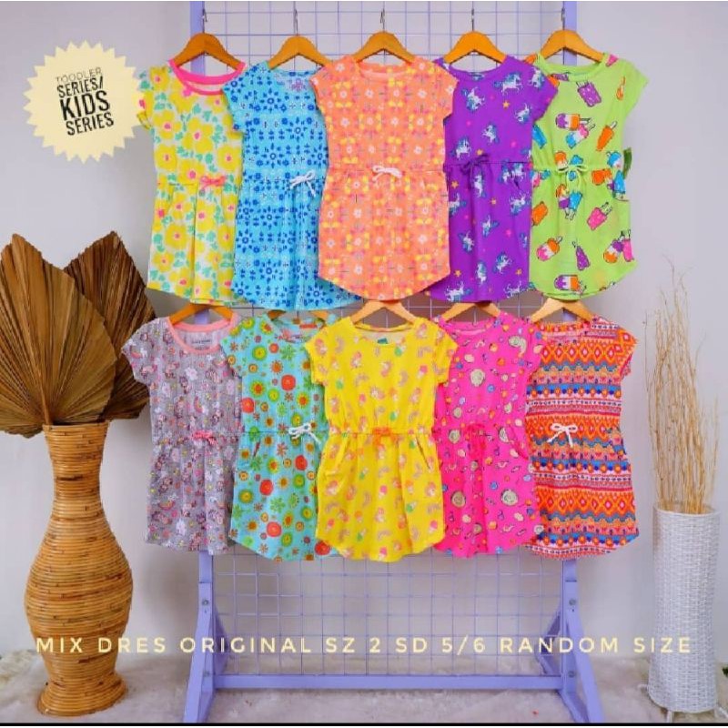 Dress / Daster / Baju Balita Anak Perempuan Bobokids