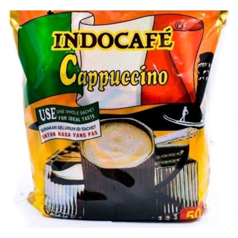 

INDOCAFE CAPPUCCINO ( 25gram x 50 sachet)