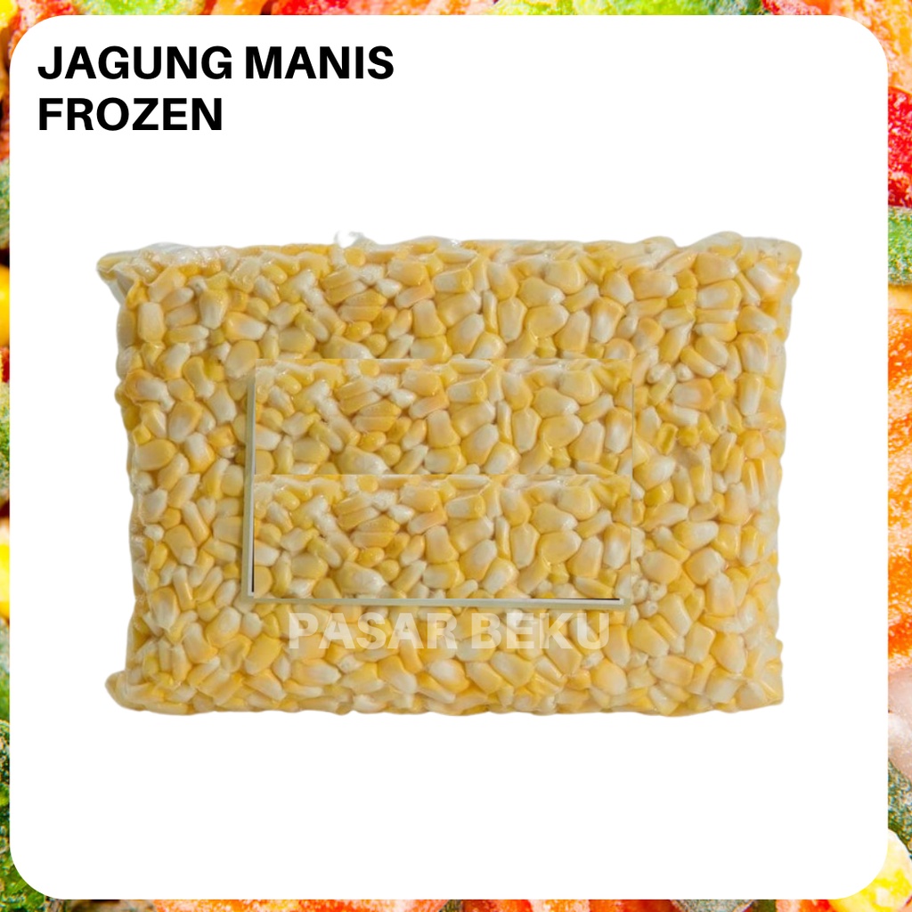 

Sayuran Segar Fresh Jagung Manis Pipil 250gr Frozen Food Pasar Beku Padang